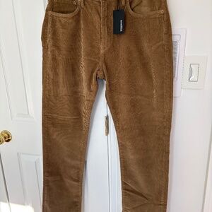 Buck Mason Harvest Brown Cord Ford Standard Jean